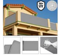 Brise-vue DEUBA - Aspect béton - 500x90cm - Protection UV50+ - Hydrofuge - Cache balcon