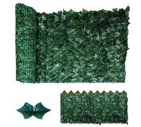 Brise-vue d'extérieur 48 x 300 cm Haie artificielle décorative
