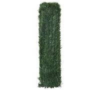 Brise-vue en gazon artificiel - 1 x 5 m - Vert - Clôture de jardin durable pour l'intimité et le naturel - Idéal pour terrasse, balcon et jardin - Montage facile - Résistant aux intempéries