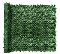 Brise-vue en lierre artificiel - 254 x 101,6 cm - Décoration murale pour terrasse, balcon, jardin, cour et intérieur - Solutions d'intimité