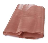 Brise-vue en maille de cuivre pur - 40 mailles en cuivre tissé pour filtration dense et protection des fenêtres (0,5 x 10 m) - Idéal pour les travaux manuels et les projets de bricolage