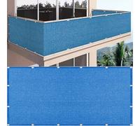 Brise-vue en polyéthylène haute densité pour clôture, 2 m x 4,5 m, 180 g/m², résistant aux intempéries, avec œillets, idéal pour jardin, balcon, terrain de sport, couleur terrain de sport