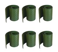 Brise-vue en Polyrotin workingHOUSE pour Grillage à Double Barre - Bandes Résistantes aux Intempéries Pour Clôture, Balcon et Terrasse - 255 cm x 19 cm - brise-vue pour balcon (Vert)