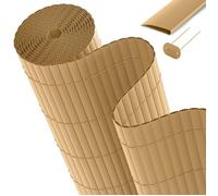 Brise-vue en PVC pour clôture de balcon SolVisionP12, 160 x 300 cm, motif bambou