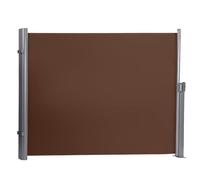 Brise-Vue extérieur, Store latéral rétractable, séparateur d'ombre extérieur imperméable et résistant aux UV for terrasse, Jardin, Balcon et Usage Commercial H: 120-170 cm(5,140x200cm/55x79in)