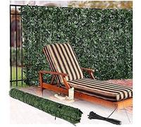 Brise-vue extra large en feuilles de lierre artificiel pour une meilleure intimité. Disponible en plusieurs tailles (0,5 x 1 m à 2 x 3 m) idéal pour une utilisation en extérieur.