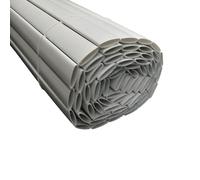 Brise Vue Jardin, 1 x 3 m - Brise Vue Imitation Canisse Double Face, Blanc, 300 g/m², PVC - Brise Vue Balcon, Terrasse, Clôture - Occultant Grillage, Anti UV, Résistant Vent et Déchirures - - Blanc