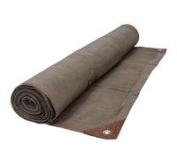 Brise vue jardin - Brise vue occultant - Rouleau Brise vue - WerkaPro 10827 - Brise Vue Renforcé Taupe - Tissage renforcé de 220 gr/m2 - Rouleau 1 m x 10 m - En polyéthylène