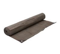 Brise vue jardin - Brise vue occultant - Rouleau Brise vue - WerkaPro 10832 - Brise Vue Renforcé Taupe - Tissage renforcé de 300 gr/m2 - Rouleau de 1 m x 10 m - En polyéthylène