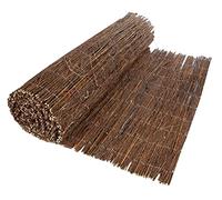 Brise vue jardin - Brise vue occultant - Rouleau Brise vue - WerkaPro Brise Vue - En Bande de Bruyère - Métal - 2 x 3 m - Pour isoler un espace extérieur