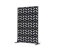 Brise-vue Métal 120x183cm Avec Support Options D'Installation Polyvalentes