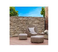 Brise vue occultant 1,2 x 10 M motif pierre marron 160 gr/m²