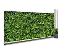 IDMARKET Brise vue occultant 1,8 x 10 M imprimé feuillage 160 gr/m²