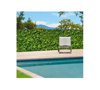Brise vue occultant 2 x 10 M imprimé feuillage 160 gr/m²