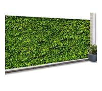 Brise Vue Occultant 2 X 10 M Imprimé Feuillage 160 Gr/M²