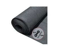 Vounot Brise-vue occultant HDPE 150 g/m² – Attaches et clips, UV résistant – 1,5x10 m Anthracite