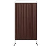 Brise-vue pliable pour espaces médicaux, séparateur de pièce de 1,8 m de haut pour cliniques et salles d'examen, clôture temporaire peu encombrante