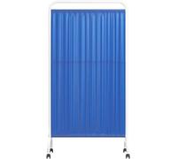 Brise-vue pliable pour espaces médicaux, séparateur de pièce de 1,8 m de haut pour cliniques et salles d'examen, clôture temporaire peu encombrante