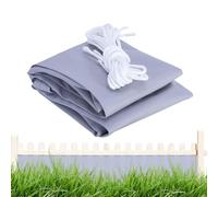 Brise-vue pour appartement et patio | 0,9 x 7,5 m - Protection UV - Brise-vue pour balcon - Pour patio, terrasse, jardin, portail, garde-corps, portes de garage, fenêtre extérieure