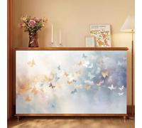 Brise-Vue pour Armoires De Rangement, pour Cuisine, Armoire, éTagèRe | Rideaux Sous L'éVier pour Chaussures, BibliothèQue, éTagèRe, Salon, FenêTre(Multi-colored,35.4"W x 31.5"H)