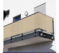 Brise-vue pour balcon - 1,5 x 7,62 m / 5x25ft - Protection solaire anti-UV pour jardin, terrasse, serre, protection contre les intempéries