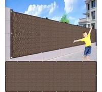 Brise-vue pour balcon 70 x 440 cm - Brise-vue pour clôture de jardin avec œillets, cordons et attaches pour un blindage extérieur amélioré