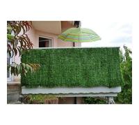 Brise-Vue Pour Balcon N77, Brise-Vent Pour Balcon, Terrasse, Clôture 500x150cm Sapin Clair Vert