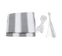 Brise-Vue pour Balcon Respicefinem avec Bords renforcés et Boucles en cuivre pour Une Meilleure Fixation et Une Protection UV optimale. Convient aux balcons. (Grey White)