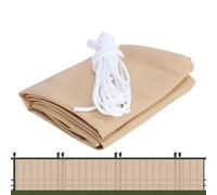 Brise-Vue pour terrasse - Pare-Soleil Coupe-Vent pour Appartement, Balcon, clôture en résistante aux intempéries avec Protection UV, Housse en Tissu Robuste Qui Bloque Les Vues extérieures