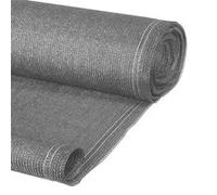 IDMarket - Brise Vue renforcé 1,5 x 10 M Gris Clair 220 GR/m² Luxe Pro