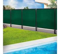 Probache - Brise Vue renforcé 1,5 x 10 M Vert 220 GR/m² Luxe Pro