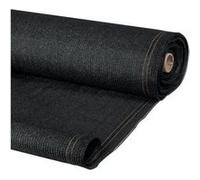 IDMarket - Brise Vue renforcé 1,8 x 10 M Noir 220 GR/m² Luxe Pro
