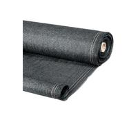 IDMARKET Brise vue renforcé 1 x 10 M gris 90 gr/m² classique