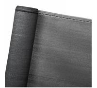 Brise Vue Renforcé, Gris Anthracite, 1,93 x 25 m, 220 g/m², livré en rouleau avec Fixations