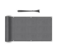 Brise vue renforcé HDPE Balcon Couverture 0,75 x 6 m gris 220 gr/m² luxe pro Anthracite