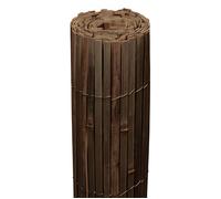 Brise-vue Split Bambou brun foncé SolVision B55 200x600cm