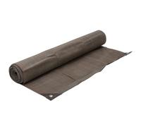 Brise vue taupe 300g/m2 WERKA PRO 1,80 x 10m