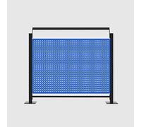 Brise-vue transparent - Séparateur commercial pour l'extérieur - Résistant aux intempéries - Idéal pour les événements et les expositions - Protection de la vie privée - Design durable