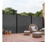 Brise Vue Ultra Résistant 1,8 X 10 M Gris 400 Gr/M² Haut De Gamme Gris