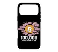 Briser la Banque : Bitcoin 100k, Crypto Bitcoin Coque pour iPhone 17 Pro Max