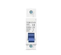 briseur Disjoncteur C.C MCB 6kA 1P 125V 3A 6A 10A 16A 20A 25A 32A 40A 50A 63A(10A)