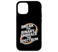 Brisez Le Binaire Embrassez Le Spectre Coque pour iPhone 12/12 Pro