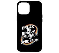 Brisez Le Binaire Embrassez Le Spectre Coque pour iPhone 12 Pro Max