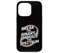 Brisez Le Binaire Embrassez Le Spectre Coque pour iPhone 13 Pro