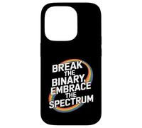 Brisez Le Binaire Embrassez Le Spectre Coque pour iPhone 14 Pro
