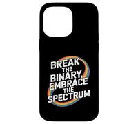 Brisez Le Binaire Embrassez Le Spectre Coque pour iPhone 14 Pro Max