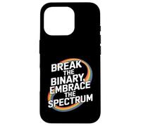 Brisez Le Binaire Embrassez Le Spectre Coque pour iPhone 16 Pro