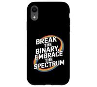 Brisez Le Binaire Embrassez Le Spectre Coque pour iPhone XR