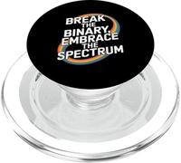 Brisez Le Binaire Embrassez Le Spectre PopSockets PopGrip pour MagSafe