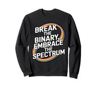 Brisez Le Binaire Embrassez Le Spectre Sweatshirt